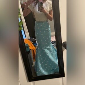 Sherri Hill size 4 but altered to fit more like 0/2!